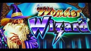 Wonder Wizard - BONUS WIN - Free games w/re-trigger(yawn)