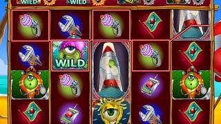MARTIAN MAYHEM Video Slot Casino Game with a FUN IN THE SUN FREE SPIN BONUS