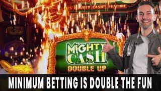 MAX FUN on Min Bet • Mighty Cash DOUBLE UP • PLUS DOUBLE on FarmVille