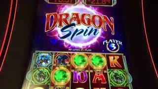 Dragon Spin Slot Machine ~ BONUS ~ WILDS!!! • DJ BIZICK'S SLOT CHANNEL