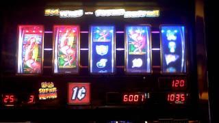 Slot bonus win on Hot Hot Super Respin at Parx Casino