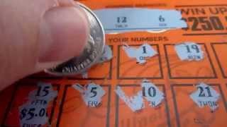 $5 Instant Lottery Ticket Scratchcard - Benefits Multiple Sclerosis