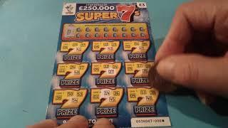 Scratchcards...Super7's...5x Cash..Get Lucky..Pharaoh's Fortune......