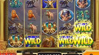 HERCULES CONQUEST Video Slot Casino Game with a FREE SPIN BONUS