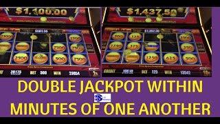 HOLY CHIT!!! DOUBLE HUGE JACKPOTS HANDPAY!!