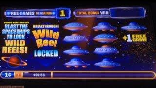 Space Attack Slot Machine Bonus - A Recommendation!  ~ Bally