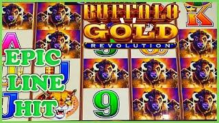HIGH LIMIT Buffalo Gold Revolution Epic Line Hit  ★ Slots ★️Dragon Link Major JACKPOT $40 Bonus Roun