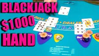 $1,000/BET on Blackjack at Hard Rock! #SHORTS