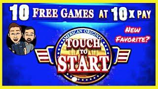 New Favorite SLOT ★ Slots ★ 10 FREE GAMES At 10X PAY American Gold