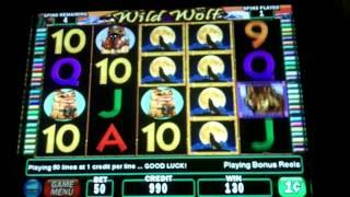 Wild Wolf Slot Bonus - IGT