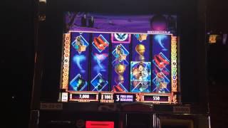 Wizard of Oz Slot Machine Bonus - Flying Monkey Bonus - Big Win!!!