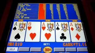 Triple Bonus Plus Video Poker Slot Machine Win (queenslots)