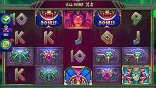 CURSE OF THE NILE Video Slot Casino Game with a FREE SPIN BONUS