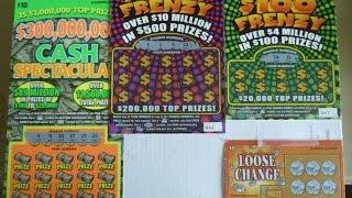 NEW - All 4 new Illinois Instant Lottery Tickets