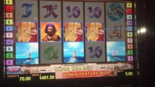Decent Win - Free spins bonus on Columbus Deluxe by Novomatic at Dusk till Dawn