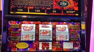HOT RUBY LUCK AT RIVER SPIRIT CASINO ON THANKSGIVING DAY! VGT SLOTS MAX BET !