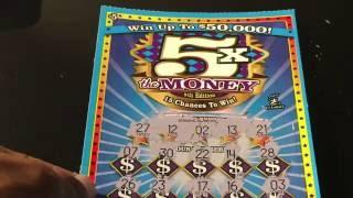 Connecticut lottery Multiplier Series Scratch off Tickets