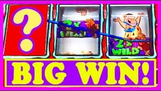 FLINTSTONES FUN!! BIG WIN! - Live Play / Slot Machine Bonus