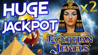 Must See Dollar Storm Jackpot! | Max Bet Egyptian Jewels Mega Bonus