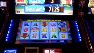 Islands Wins slot machine bonus win at Parx Casino,