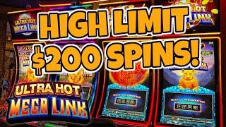 THIS IS INSANE! ⋆ Slots ⋆ HIGH LIMIT $200 SPINS ON ULTRA HOT MEGA LINK!