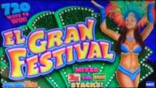 IGT's IL Gran Festival Slot Machine - Live Play And Bonus
