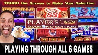 • $500 on all 6 Games of Player's World • Diamond Edition