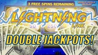 Lightning Link Magic Pearl WIN$ • DOUBLE JACKPOTS •The Big Jackpot