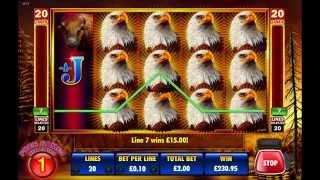 Ainsworth Eagle Bucks Video Slot Free Spins