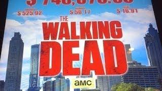 The Walking Dead Slot Machine Bonus-with VOD At Venetian