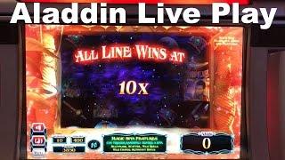 Aladdin The Magic Quest Live Play max bet Slot Machine