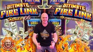 •ULTIMATE FIRE LINK DOESN'T STAND A CHANCE! •Double BIG Bonus Jackpots!