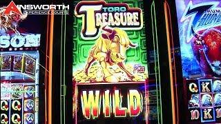Toro Treasure Slot Machine from Ainsworth Gaming