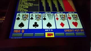 Poker Quickie! Deuces Wild (unfortunately)