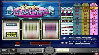 Lucky Diamonds• slot by Play'n Go video game preview
