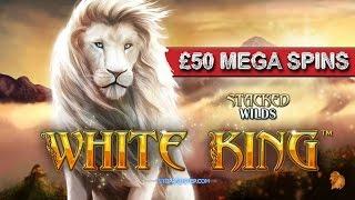 Slot Machine High Limit - WHITE KING - £50 Mega Spins