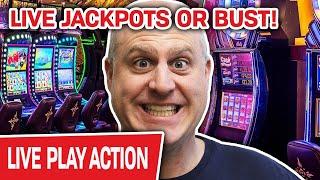 ⋆ Slots ⋆ Live LAS VEGAS Jackpots or BUST ⋆ Slots ⋆ INSANE Slot Action CONTINUES @ Cosmo