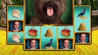 THE WIZARD OF OZ: FOLLOW THE YELLOW BRICK ROAD Video Slot Game with a FREE SPIN BONUS