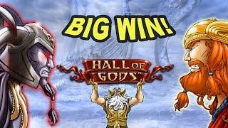 BIG WIN on Hall of Gods Slot - £1.60 Bet