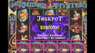 JACKPOT! HANDPAY! MY 1ST EVER 5 SCATTER JACKPOT + LOTS MORE!