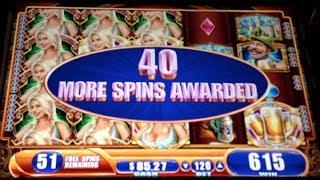 BIER HAUS | WMS - MEGA BIG WIN! 85 Spins Slot Machine Bonus (EPISODE 3)