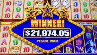 ABSOLUTELY MASSIVE JACKPOT!!! OVER $20000 DREAM WIN ON WONDER 4 BUFFALO GOLD!!!