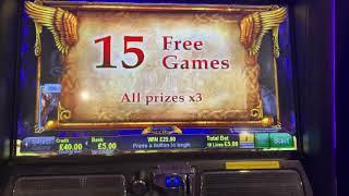 Gryphons Gold Deluxe max bet bonus Casino Slots big win?