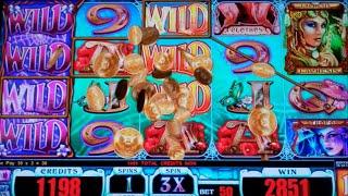 The Three Fates Slot Machine Bonus - Free Games w/ 3x Multiplier + Locked Wild Reel - Nice Win (#2)