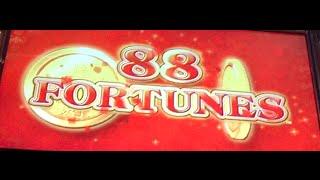 88 Fortunes Slot Machine-Hit And A Bonus!