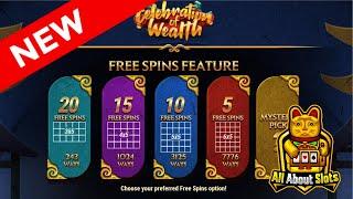 ⋆ Slots ⋆ Celebration of Wealth Slot - Play'n Go Slots