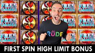 ⋆ Slots ⋆ 1st Spin BONUS on HIGH LIMIT Sky Rider Deluxe at San Manuel