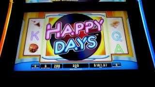 WMS - Happy Days!  Max Bet!