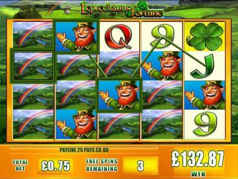 £151.53 SUPER BIG WIN (202XSTAKE) ON  LEPRECHAUN'S FORTUNE™ SLOT GAME AT JACKPOT PARTY®