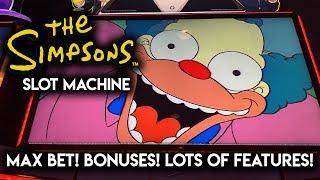 BONUS With Multiplier Sprinkles! The Simpsons Slot Machine! + Lots of Random Features!